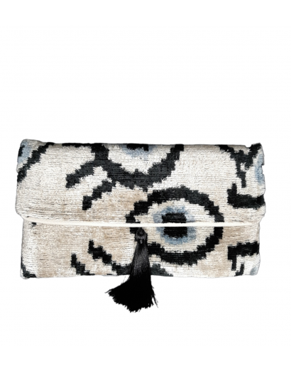 Clutch evening bag ikat-b