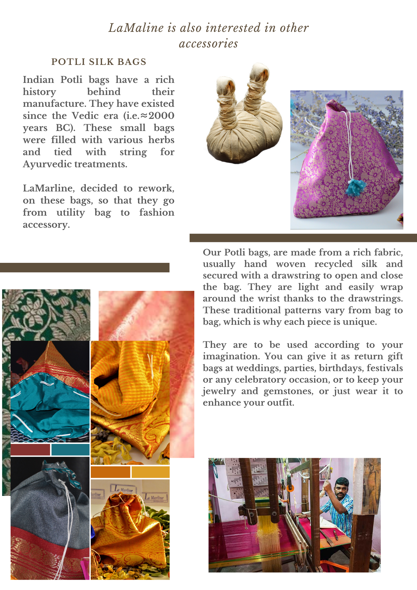 The history of Potli bags